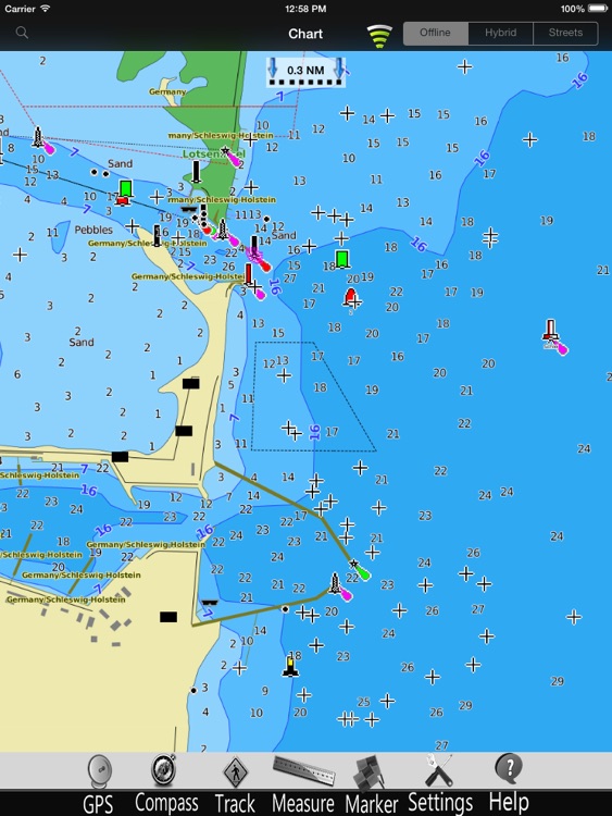 Germany E Nautical Charts Pro