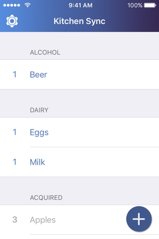 Kitchen Sync - Shared Grocery Shopping List screenshot 4