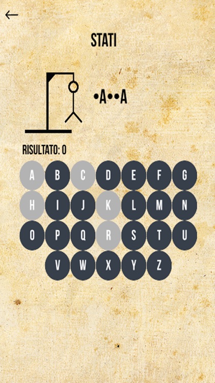 L'impiccato Gioco - Hangman ( Italian )