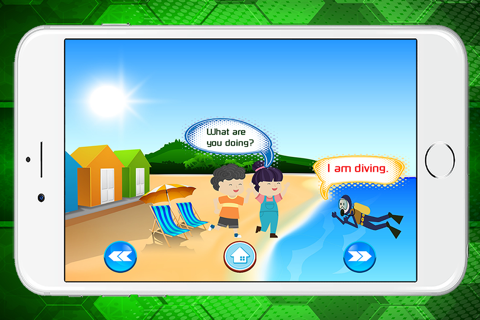 Summer Fun Conversation and Vocabulary For Kids : Learn Free English screenshot 3