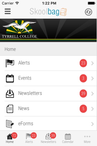 Tyrrell College - Skoolbag screenshot 2