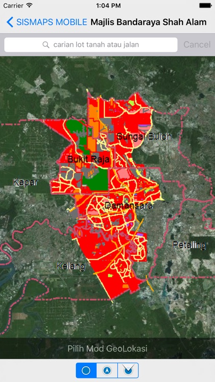 SISMAPS - Sistem Maklumat Perancangan Negeri Selangor