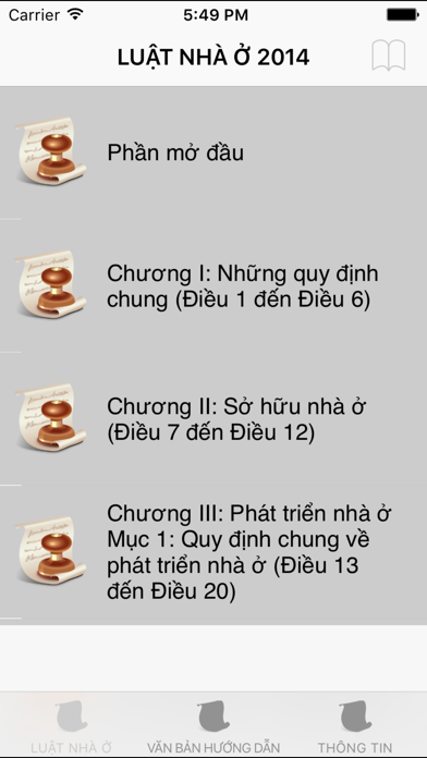 How to cancel & delete Luật Nhà Ở Năm 2014 from iphone & ipad 1