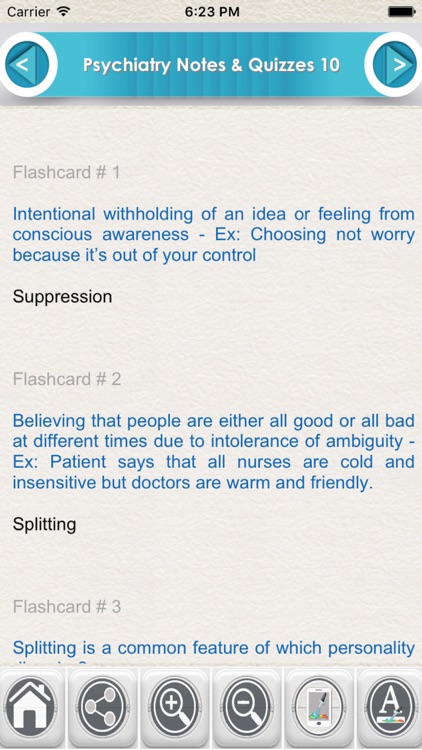 Psychiatry6800 Flashcards