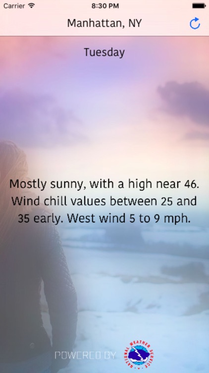 FlipCast - Swipe Through Your Local Forecast screenshot-3