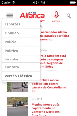Rádio Aliança screenshot 3