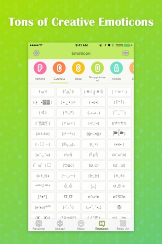 FancyEmoji - Emoji Keyboard with Stickers, Emoji Art, Emoticon and AutoCorrect screenshot 4