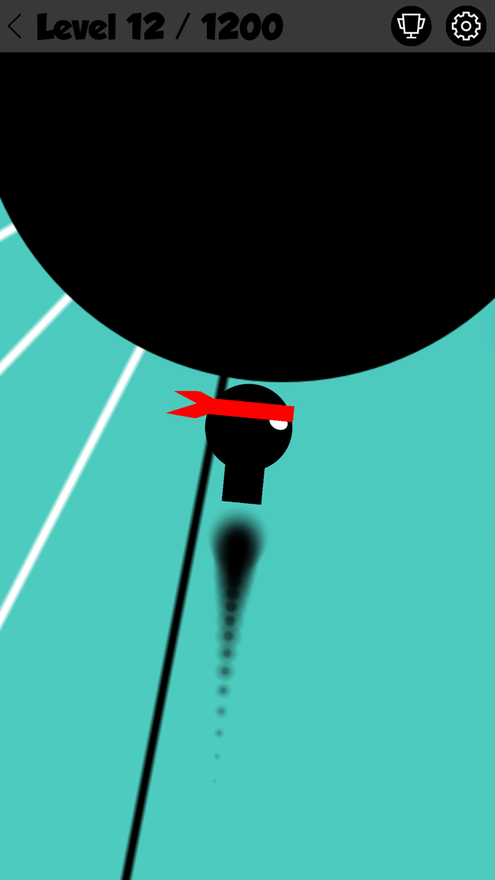 Ninja HeroDont Touch The Black Tile