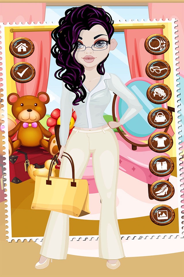 dress up games for girls & kids free - fun beauty salon with fashion spa makeover make up 3 screenshot 4
