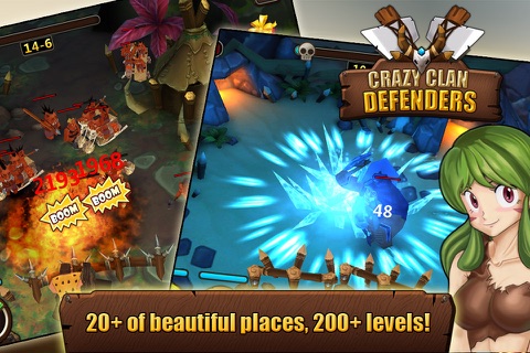 Crazy Clan Defender screenshot 2