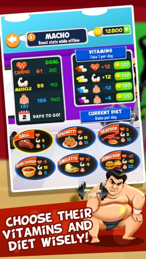 Gym Fit to Fat Race - real run jump-ing & wrestle boxing gam(圖4)-速報App