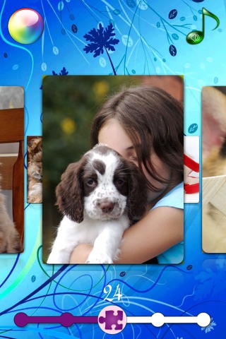 Puppies Jigsaw Puzzle Games for Girls & Boys with Baby Pet Dog who Loves Animal Puzzles & Pictures for Kids screenshot 3
