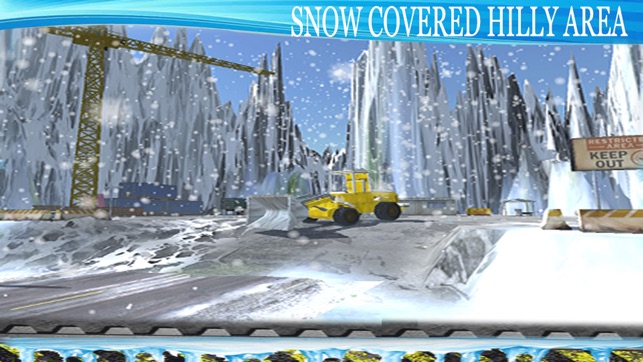 Offroad Bull-Dozer Truck: Winter Snow Mountain Hill Landslid(圖4)-速報App