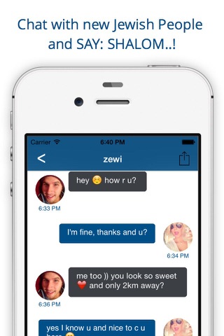 Jshalom - Jewish Dating App! Meet Jewish Singles, Chat and Love screenshot 3