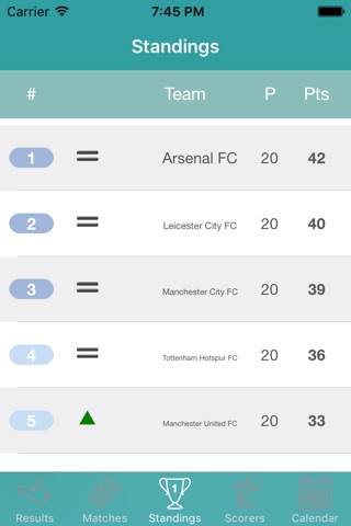 InfoLeague - Premier League screenshot 3