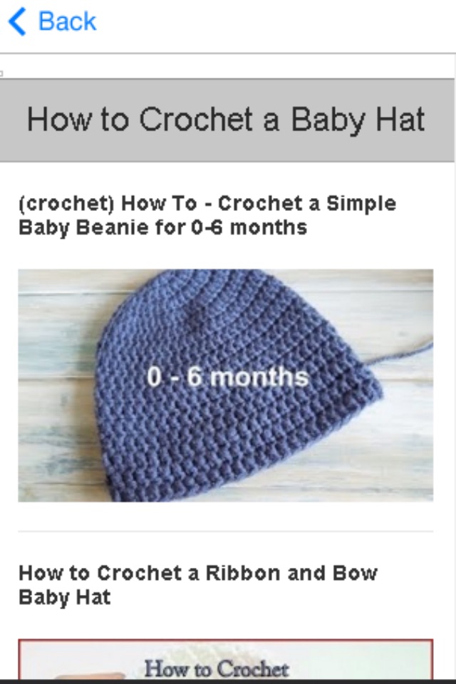 Crochet for Beginners - Learn to Crochet screenshot 3