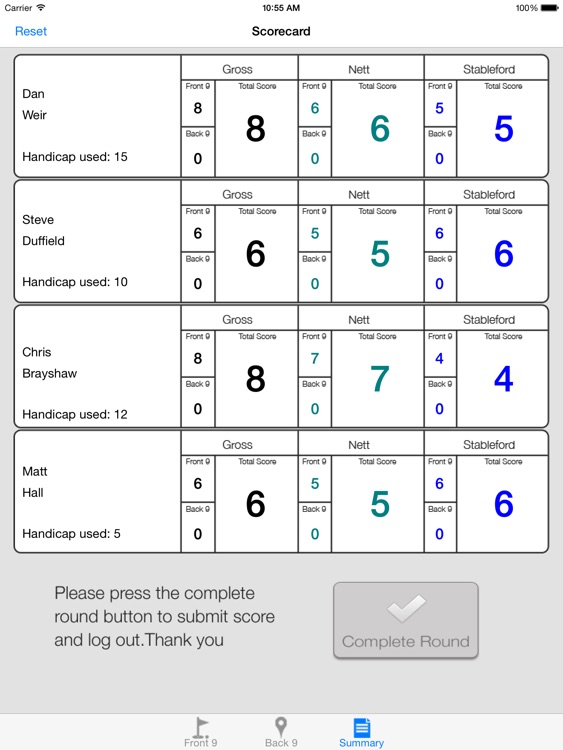 Kedleston Park Golf Club - Buggy screenshot-4