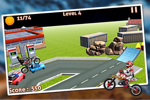 Moto Ghost Stunt Drive screenshot 4