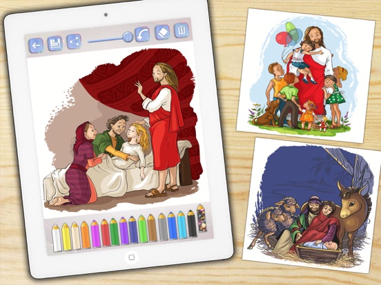 Download Bible Coloring Book Bible To Paint And Color Scenes From The Old And New Testaments App Price Drops
