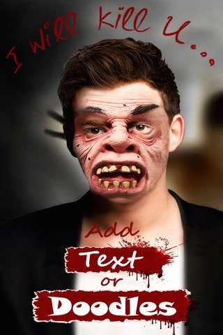 Zombie My Face - Get Zombified Face Effects,Filters,doodle & Stickers Photo Camera Booth Editor screenshot 3