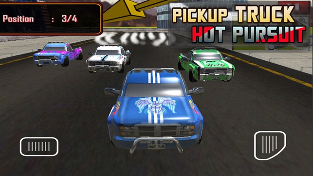 Pickup Truck Hot Pursuit