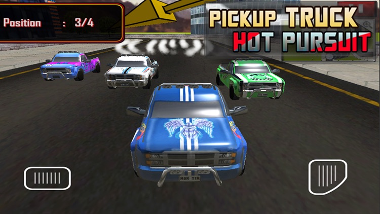 Pickup Truck Hot Pursuit screenshot-0