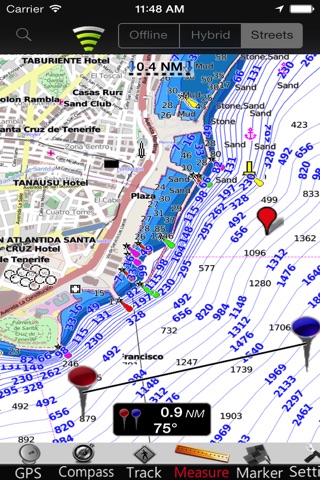 Canary Is. GPS Nautical charts screenshot 4