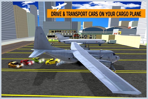 Airplane City Car Transporter - náhled