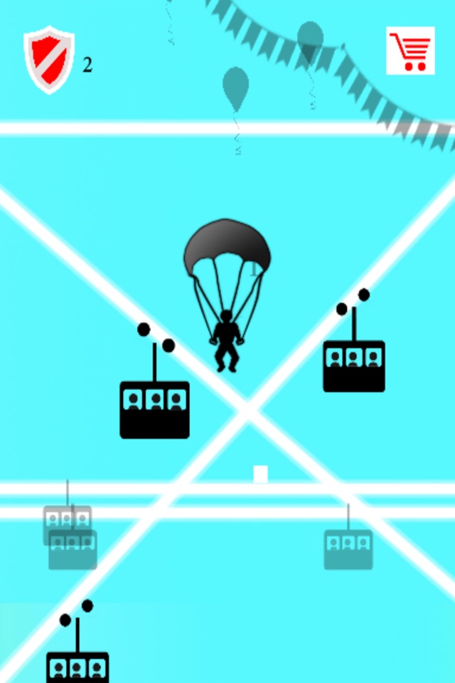 Sky Falling – Crazy Vector Man screenshot 2