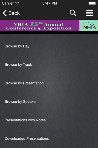 2016 NHIA Annual Conference screenshot 3