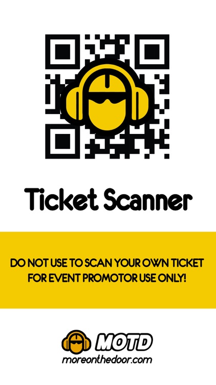 Ticket Scanner (moreonthedoor.com)