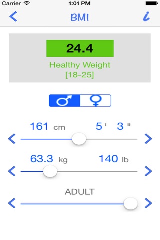 Body Mass Index 2017 screenshot 4
