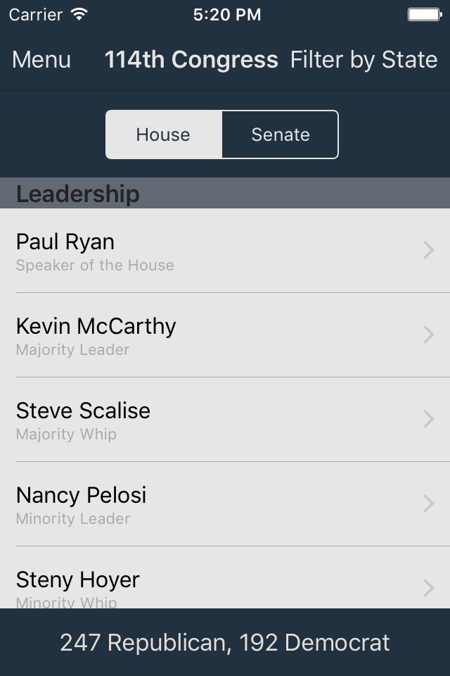 Pocket Docket - Congress on the Go screenshot 3