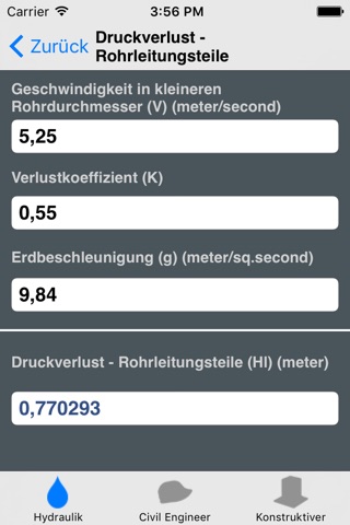 Hydraulics and Waterworks Calc screenshot 4