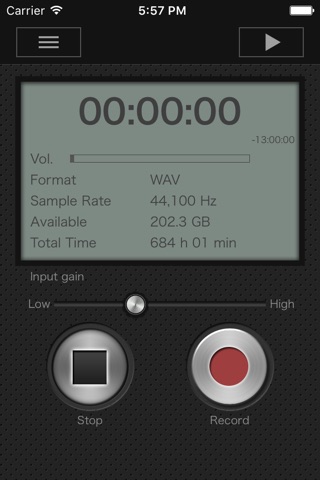 PCM Recorder Lite screenshot 4