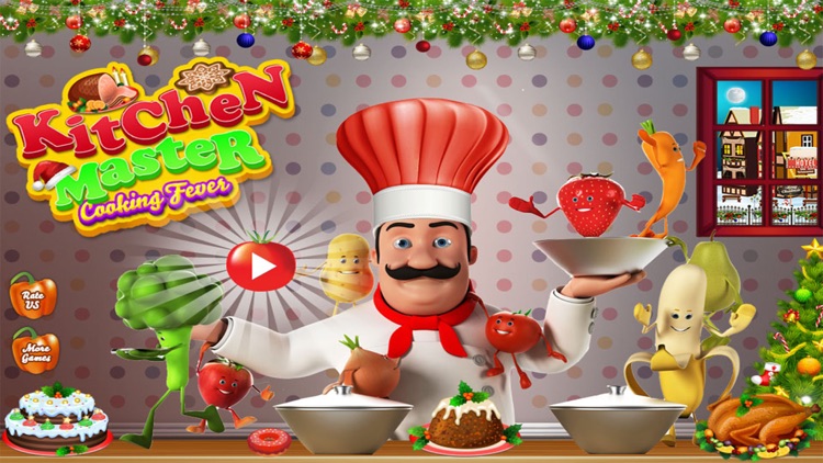 Christmas Kitchen Fever Master Cooking