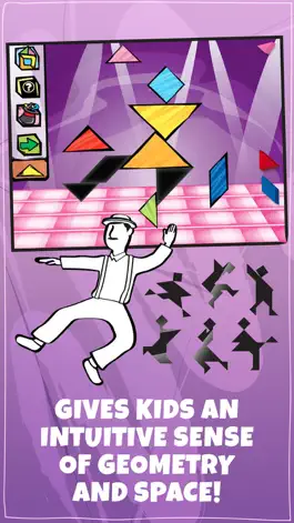 Game screenshot Kids Doodle & Discover: Dance, Tangram Math Puzzle apk