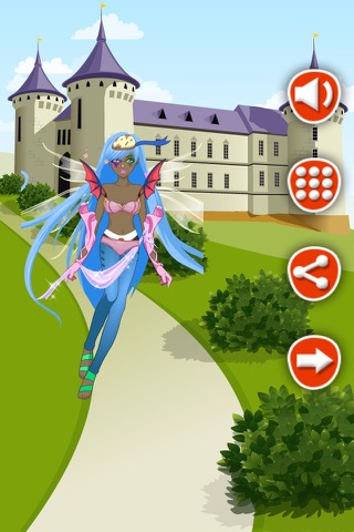 Fairy Princess Dress Up - Fairy Salon screenshot 4