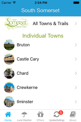 South Somerset Market Towns - Local Business & Travel Guide screenshot 2