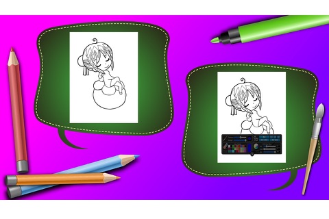 Coloring Book Anime screenshot 2