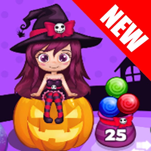 Witch Shooter Mania - Holiday Bubble Games Icon