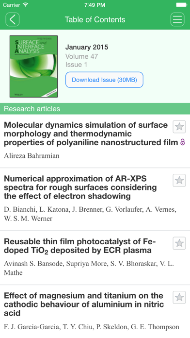 How to cancel & delete Surface and Interface Analysis from iphone & ipad 1