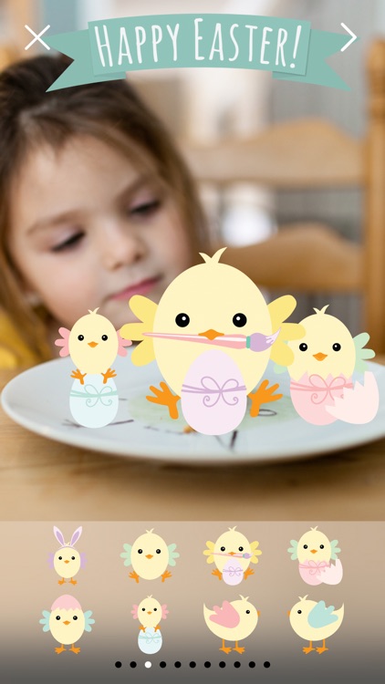 Happy Easter - Easter Celebration Everyday FREE Photo Stickers