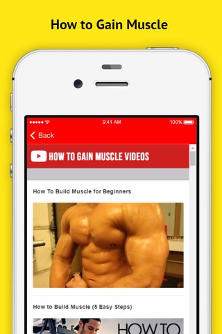 How to Gain Muscle From Basics - Learn the Tricks screenshot 3