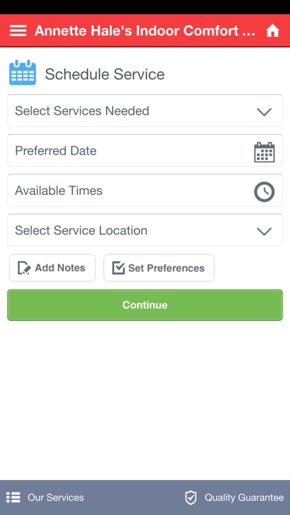 Annette Hales Indoor Comfort Systems service screenshot-3