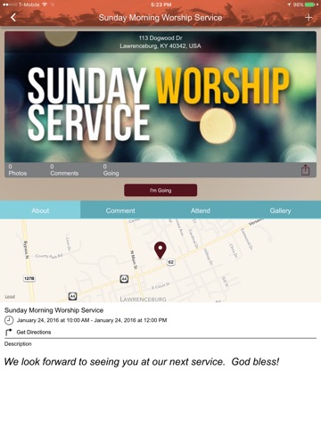 Скриншот из Lawrenceburg United Pentecostal Church