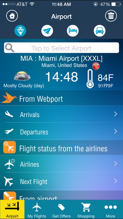 Miami Airport (MIA) Flight Tracker Radar