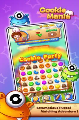 Game screenshot Cookie Crush Mania - Jolly Sweet Candy and Cupcake hack
