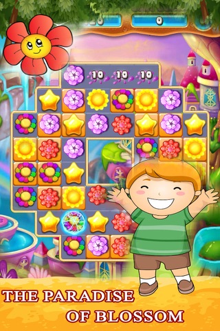 Island Flowers Linking:Puzzle Game screenshot 2