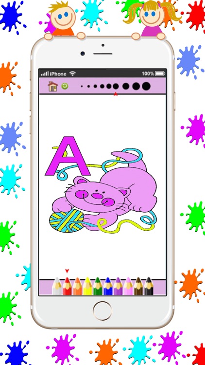 Kitty and Cat Coloring Book Game : Basic Start